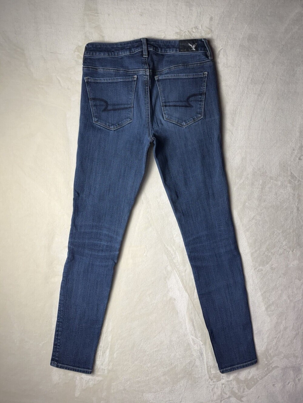 American Eagle Hi Rise Jegging Jeans 4 Regular Dark Wash 360 Super Stretch